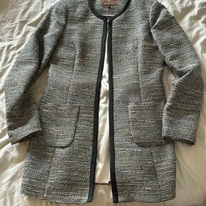 Melanie Lyne blazer-style shimmer jacket size 4